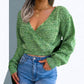 Sweater Con Cuello en V